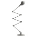 Jieldé Loft D9406 stojaca lampa 6x40 cm, sivá