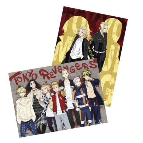 GBeye Tokyo Revengers Posters 2-Pack 52 x 38 cm