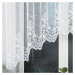 Biela žakarová záclona BERENIKA 300x140 cm