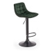 Expedo Barová stolička KARI, 43x84-106x44, zelená