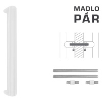 FT - MADLO kód 840 40x20 mm UN 800 mm 40x20 mm 820 mm, biela matná