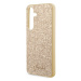 Guess PC/TPU Glitter Flakes Metal Logo Samsung Galaxy S24 5G S921 GUHCS24SHGGSHD Gold