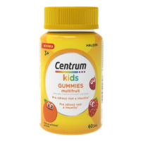 CENTRUM Kids Gummies multivitamín pre deti multifruit želé 60 ks