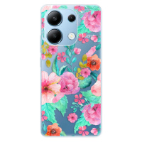 Odolné silikónové puzdro iSaprio - Flower Pattern 01 - Xiaomi Redmi Note 13