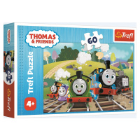Trefl puzzle 60 dielikov - Tom na výlete / Thomas and Friends