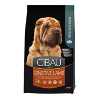 CIBAU Dog Adult Sensitive Lamb&Rice 2,5kg zľava