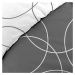 Sivé obliečky na jednolôžko z mikrovlákna 140x200 cm Elton – douceur d'intérieur