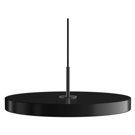 Čierne LED závesné svietidlo so stmievačom s kovovým tienidlom ø 43 cm Asteria Plus Medium – UMA UMAGE