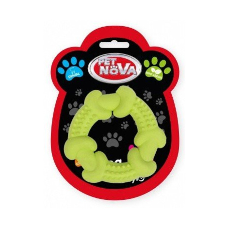 Pet Nova TPR SPECIALRING YELLOW hračka pre psy žltý kruh 10,5cm