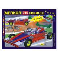 Stavebnica MERKUR 010 Formula 10 modelov 223 ks v krabici 26x18x5cm