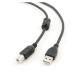 Kabel CABLEXPERT CCF-USB2-AMBM-15 USB A-B 4,5m 2.0 HQ s ferritovým jádrem