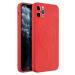 Silicone Mag Cover case compatible s MagSafe pre IPHONE 11 PRO MAX red