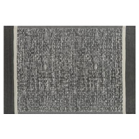 Vonkajší koberec 120 × 180 cm čierno-biely BALLARI, 197921