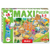 Dohány baby detské puzzle Maxi Stavenisko 16 dielikov 640-5 farebné