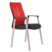 Ergonomická rokovacia stolička OfficePro Calypso Meeting Farba: červená
