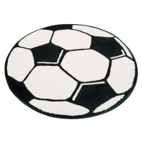 Detský koberček Hanse Home Football, ⌀ 200 cm