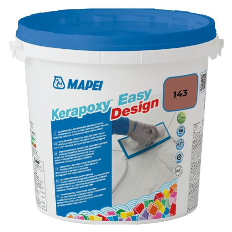 Škárovacia hmota Mapei Kerapoxy Easy Design terracotta 3 kg R2T MAPXED3143
