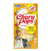 Inaba Churu Pops cat Kura maškrta pre mačky 4tuby 60g