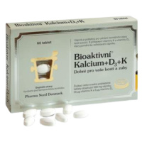 BIOAKTIVNÍ Kalcium+D3+K1+K2 60 tabliet