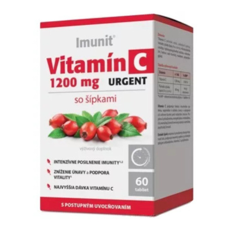 IMUNIT Vitamín C 1200 mg urgent 60 tabliet