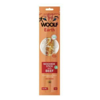 Woolf pochúťka Earth NOOHIDE XL Stick with Beef 85g + Množstevná zľava