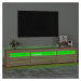 vidaXL TV skrinka s LED svetlami dub sonoma 195x35x40 cm