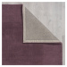 Kusový ručne tkaný koberec Tuscany Textured Wool Border Purple Rozmery kobercov: 160x230
