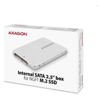 AXAGON RSS-M2SD SATA - M.2 SSD SATA, up to 80mm SSD, ALU body