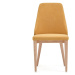 Jedálenská stolička v horčicovej farbe Rosie – Kave Home