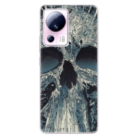 Odolné silikónové puzdro iSaprio - Abstract Skull - Xiaomi 13 Lite