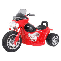 mamido Detská elektrická motorka červená