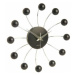 Designové nástenné hodiny 5204BK Karlsson 50cm