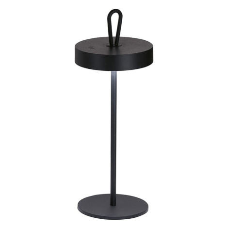 Čierna LED stolová lampa (výška  47 cm) Dord – Fischer & Honsel