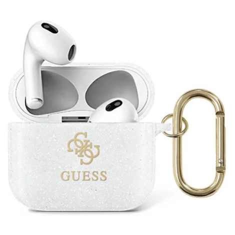 Obal Guess GUA3UCG4GT AirPods 3 cover Transparent Glitter Collection (GUA3UCG4GT)