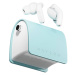 Bluetooth stereo slúchadlá, v5.2, TWS, nabíjací dok, dotykové ovládanie, potláčanie šumu, vodote
