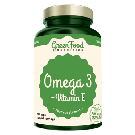 GREENFOOD NUTRITION Omega 3 120 kapsúl