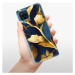 Odolné silikónové puzdro iSaprio - Gold Leaves - Samsung Galaxy A12