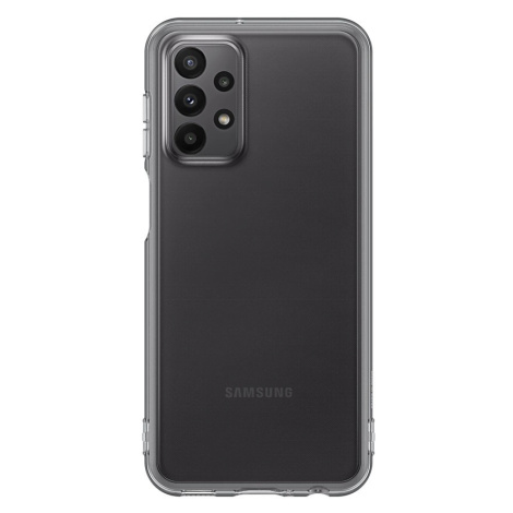 Samsung Polopriehľadný zadný kryt A23 5G Black