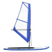 vidaXL Nafukovací Stand up paddleboard s plachtou, modro biely