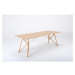 Jedálenský stôl s doskou z dubového dreva 240x90 cm Tink - Gazzda