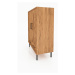 Skrinka z dubového dreva v prírodnej farbe 97x125 cm Abies - The Beds