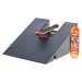 Skateboard 9,5cm kov s rampou na karte