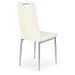 HALMAR K202 jedálenská stolička krémová