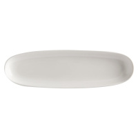 Biely porcelánový servírovací tanier Maxwell & Williams Basic, 30 x 9 cm