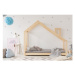 Domčeková posteľ z borovicového dreva Adeko Mila DMS, 120 × 200 cm