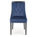 Jedálenská stolička MODULO 50 cm modrá/čierna