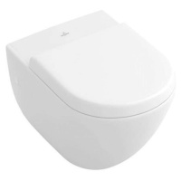 VILLEROY & BOCH - Subway Závesné WC, ploché splachovanie, alpská biela 66031001