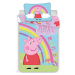 Jerry Fabrics Detské bavlnené obliečky do postieľky Peppa Pig 0016, 100 x 135 cm, 40 x 60 cm