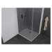 MEXEN/S - Pretória sprchovací kút 100x110, grafit, chróm + sprchová vanička vrátane sifónu 852-1
