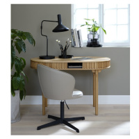 Furniria Dizajnový písací stôl Wally 120 cm prírodný dub